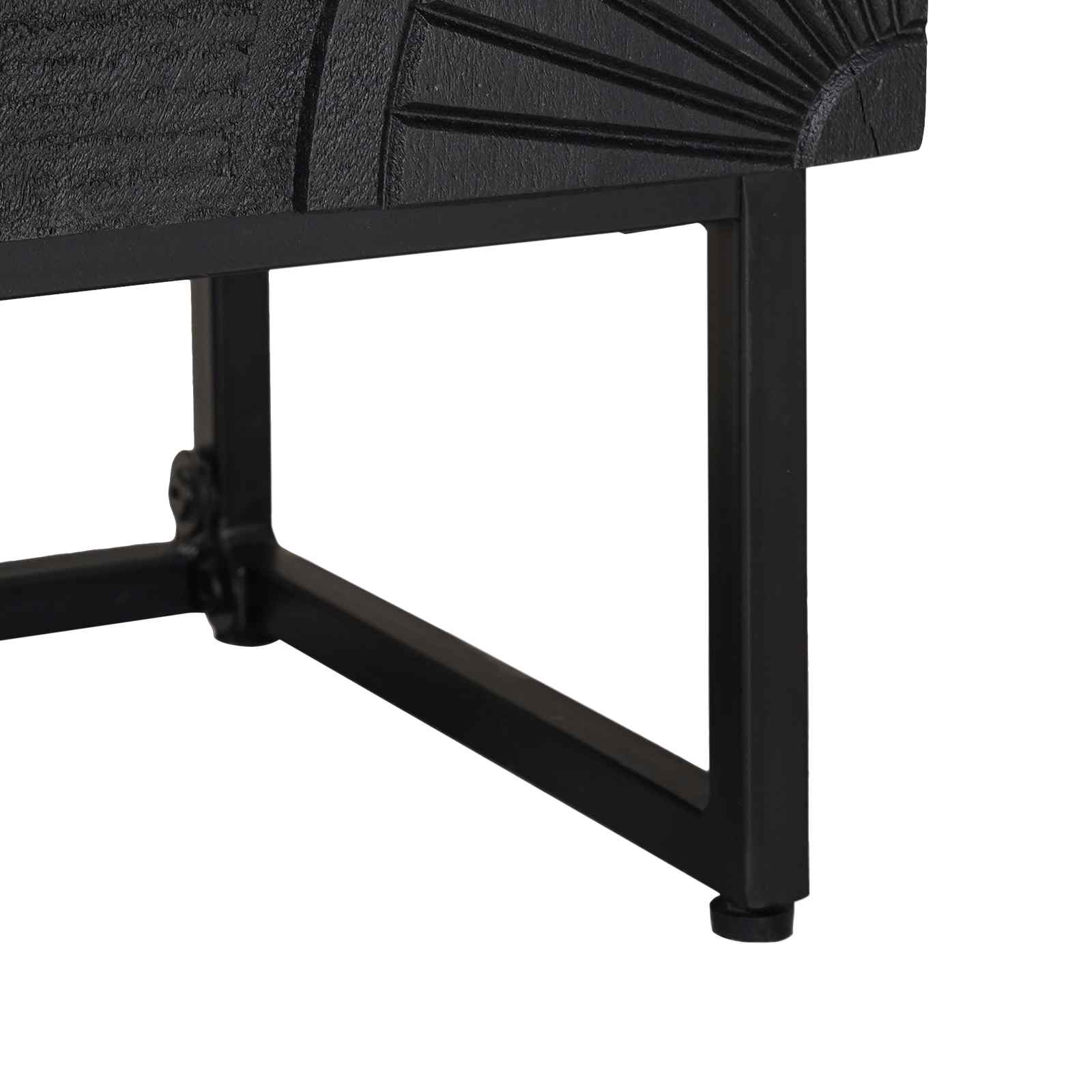 Buffet Noir 55 x 30 x 70 cm - XIOS