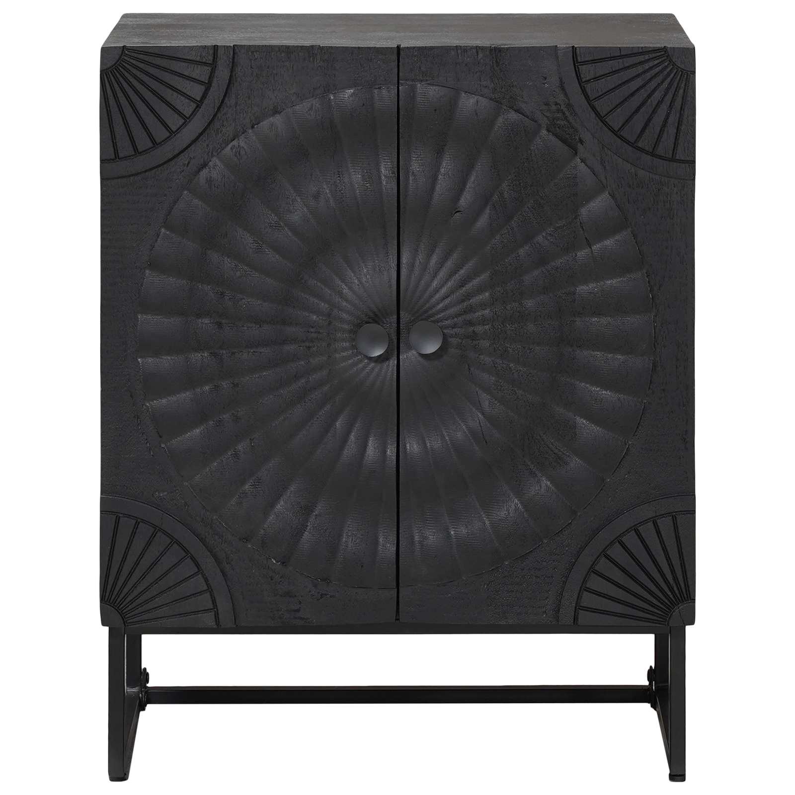 Buffet Noir 55 x 30 x 70 cm - XIOS