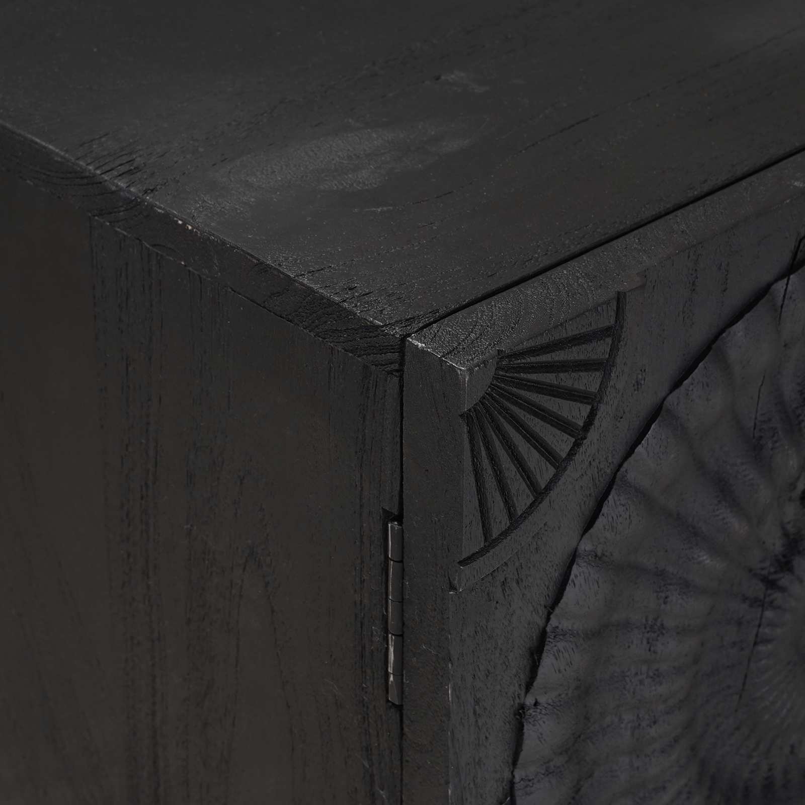 Meuble TV avec tiroir avec étagère Noir 105 x 30 x 54 cm - XIOS