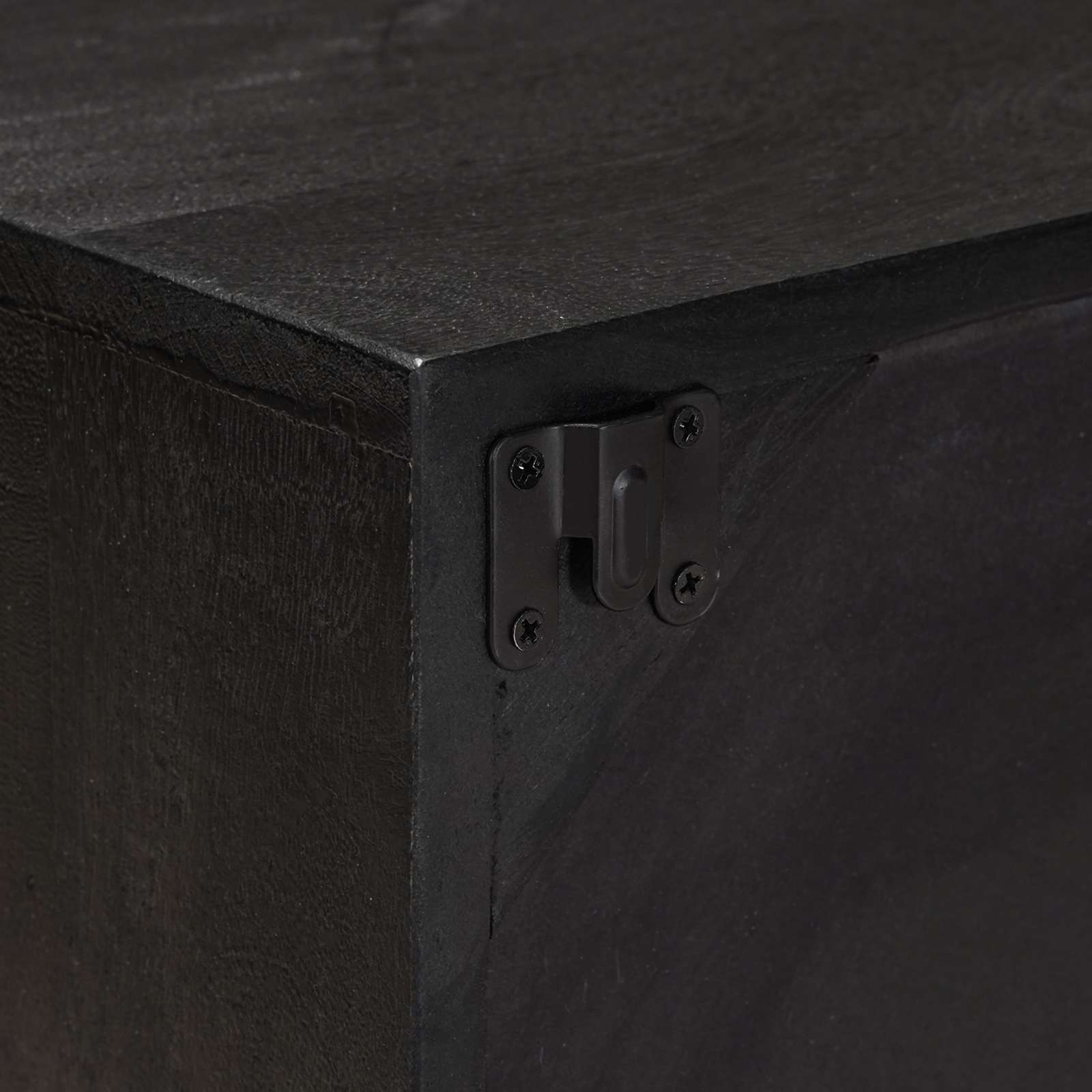 Meuble TV avec étagère avec stockage Noir 105 x 30 x 35 cm - XIOS