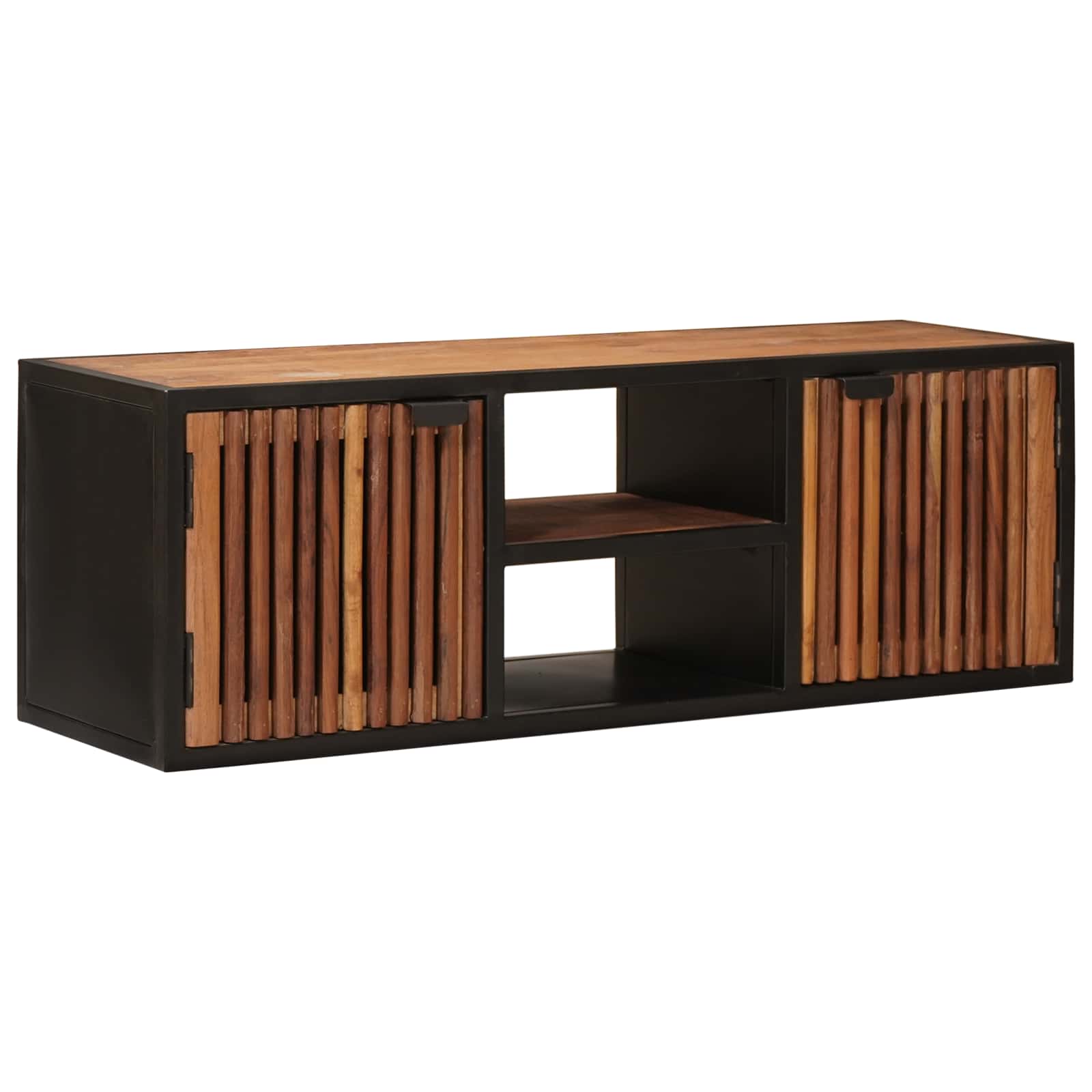 Meuble TV Fait Main 105 x 30 x 35 cm Bois de mangue massif