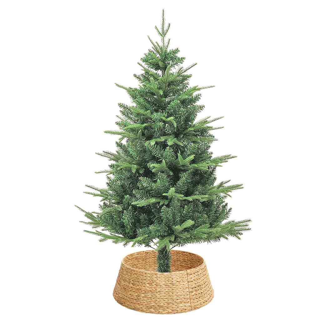 Collier de sapin de Noël Marron 60 x 60 x 22 cm Jacinthe d'eau - XIOS