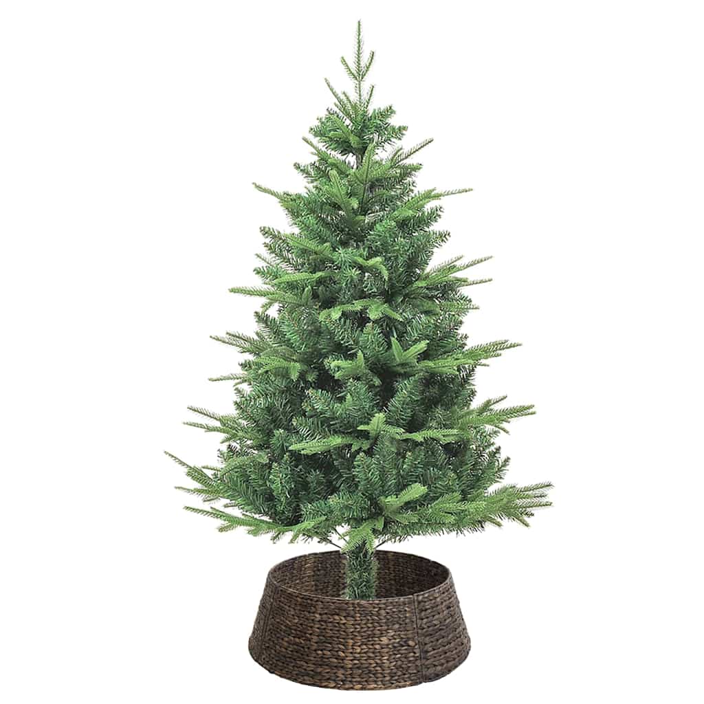 Collier de sapin de Noël Noir 60 x 60 x 22 cm Jacinthe d'eau