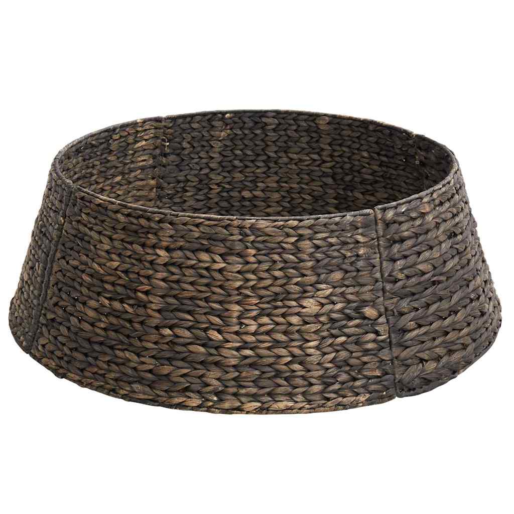 Collier de sapin de Noël Noir 75 x 75 x 25 cm Jacinthe d'eau - XIOS