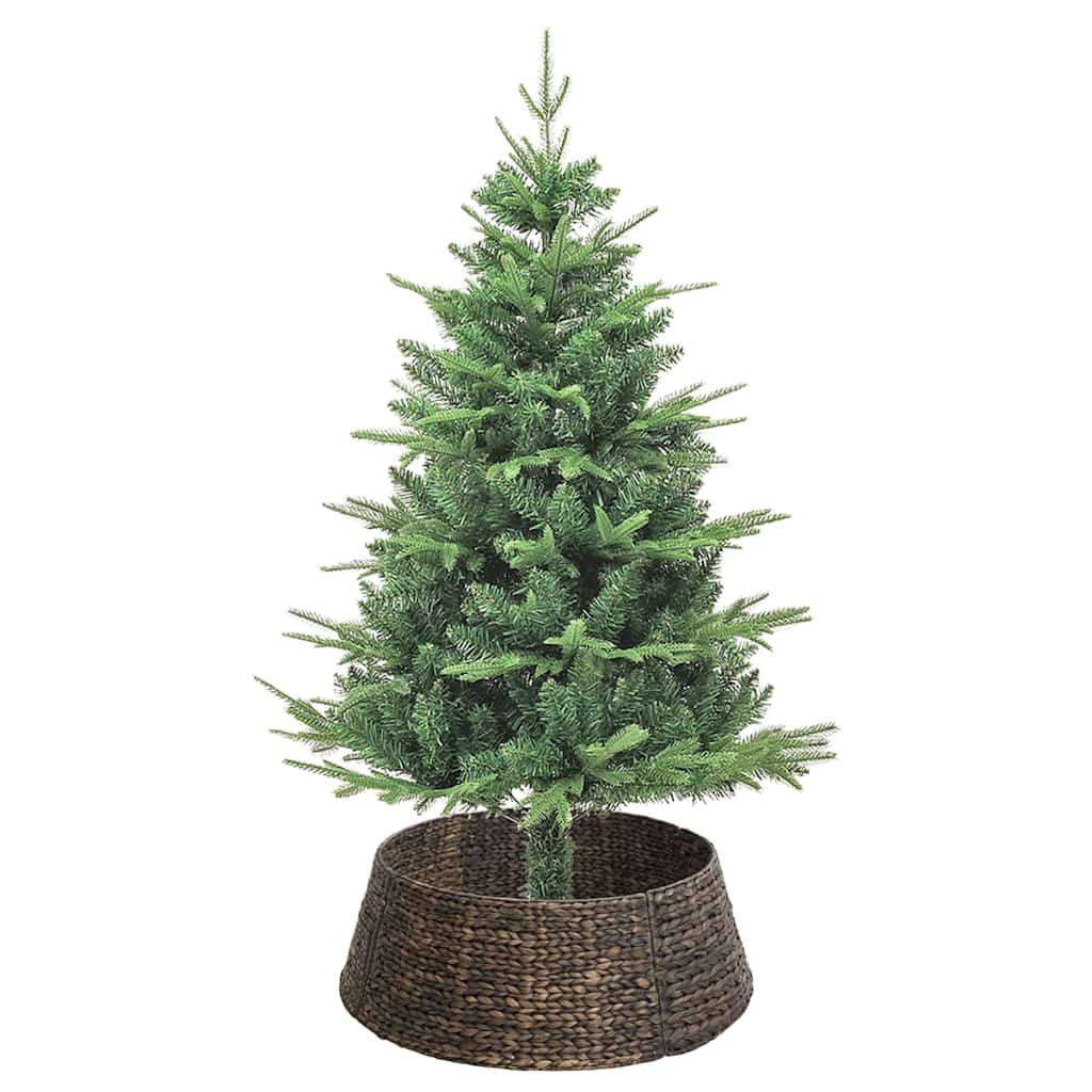 Collier de sapin de Noël Noir 75 x 75 x 25 cm Jacinthe d'eau - XIOS