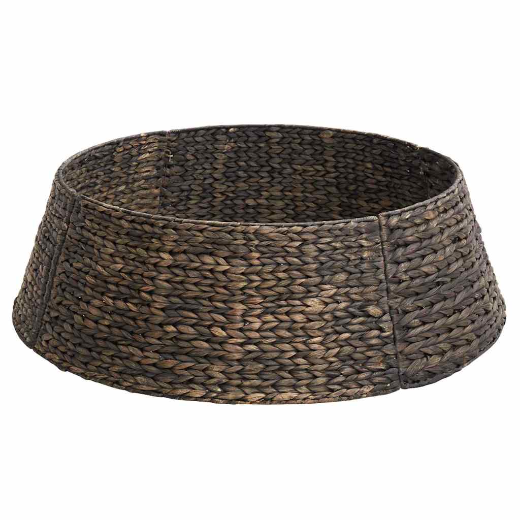 Collier de sapin de Noël Noir 90 x 90 x 28 cm Jacinthe d'eau - XIOS