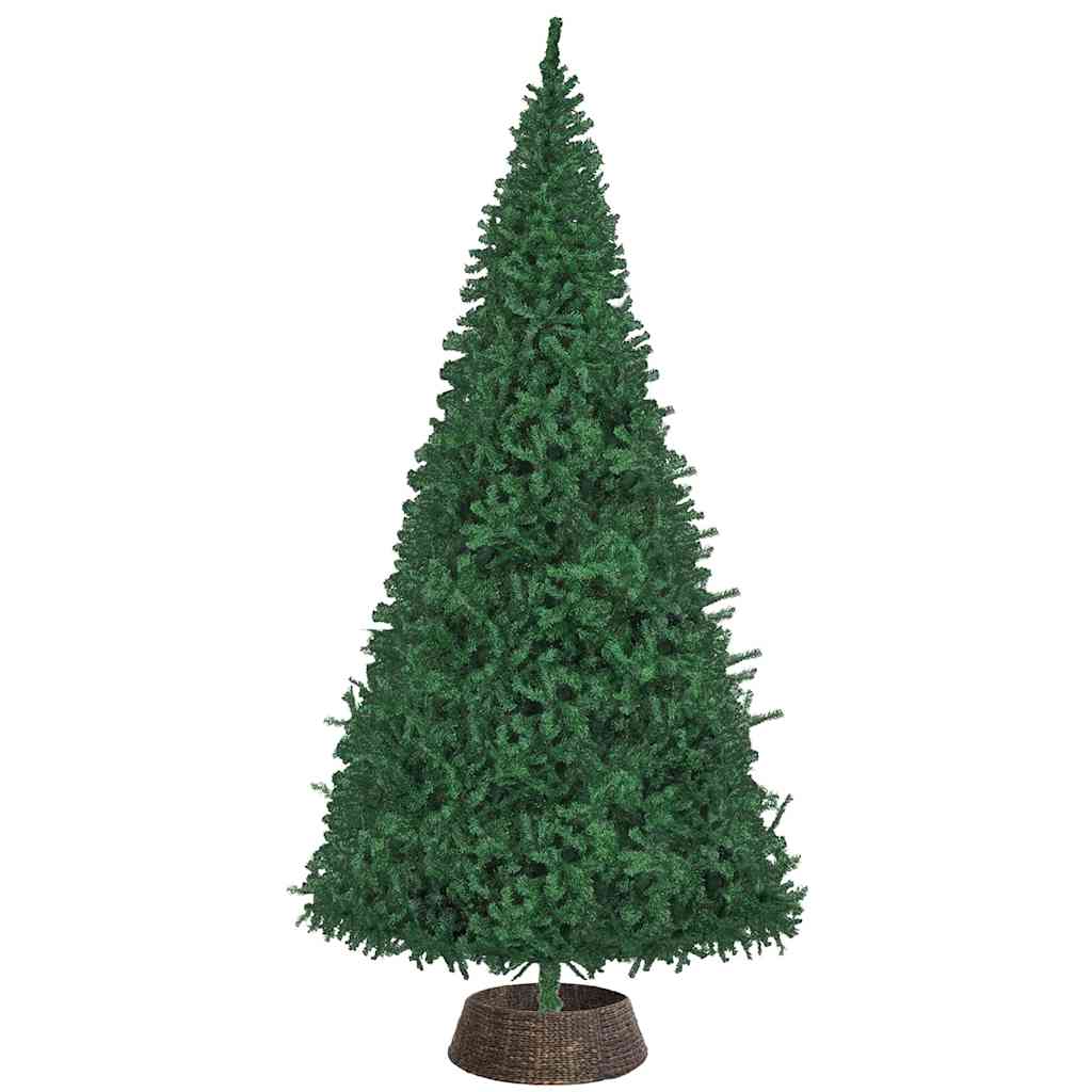 Collier de sapin de Noël Noir 90 x 90 x 28 cm Jacinthe d'eau - XIOS