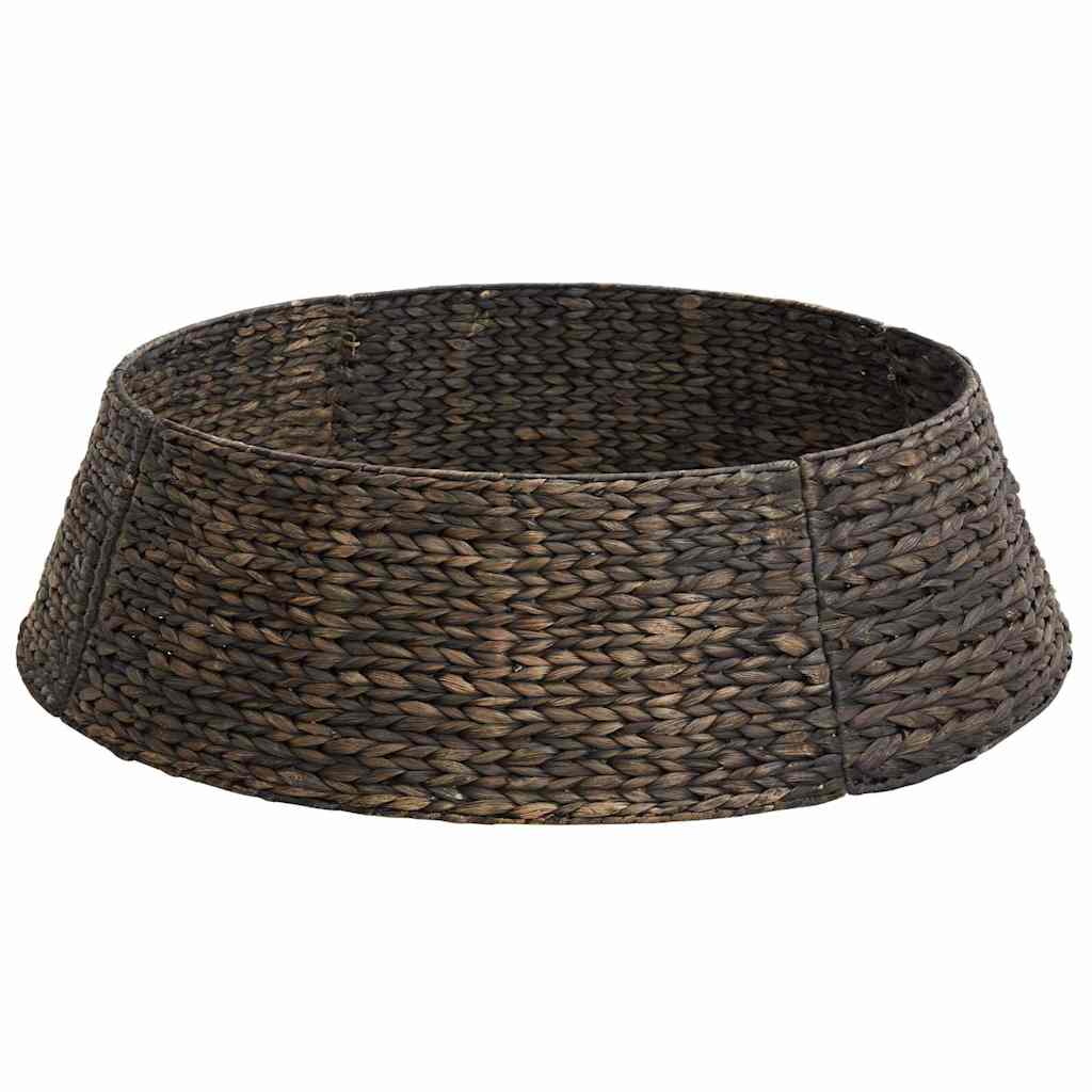 Collier de sapin de Noël Noir 105 x 105 x 28 cm Jacinthe d'eau - XIOS