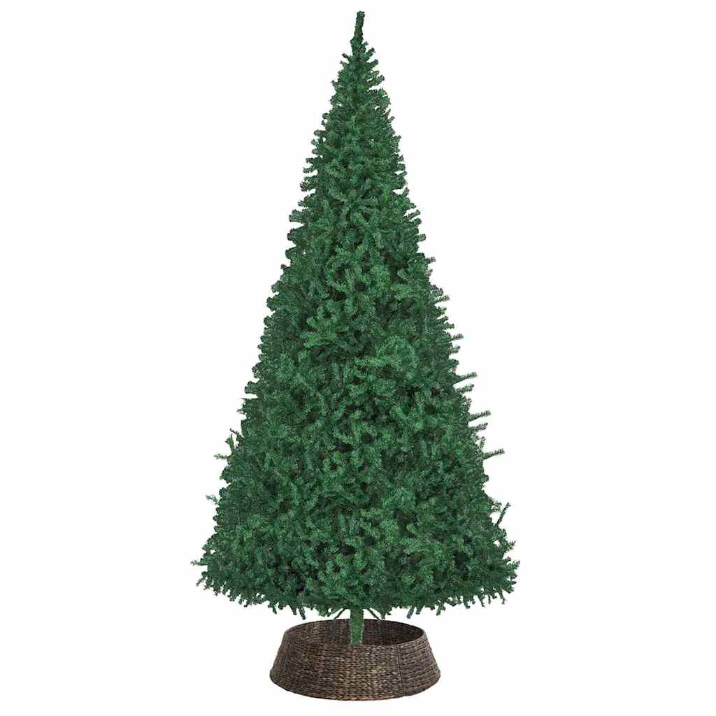 Collier de sapin de Noël Noir 105 x 105 x 28 cm Jacinthe d'eau - XIOS