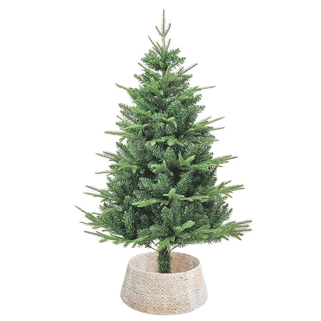 Collier de sapin de Noël Blanc 60 x 60 x 22 cm Jacinthe d'eau - XIOS