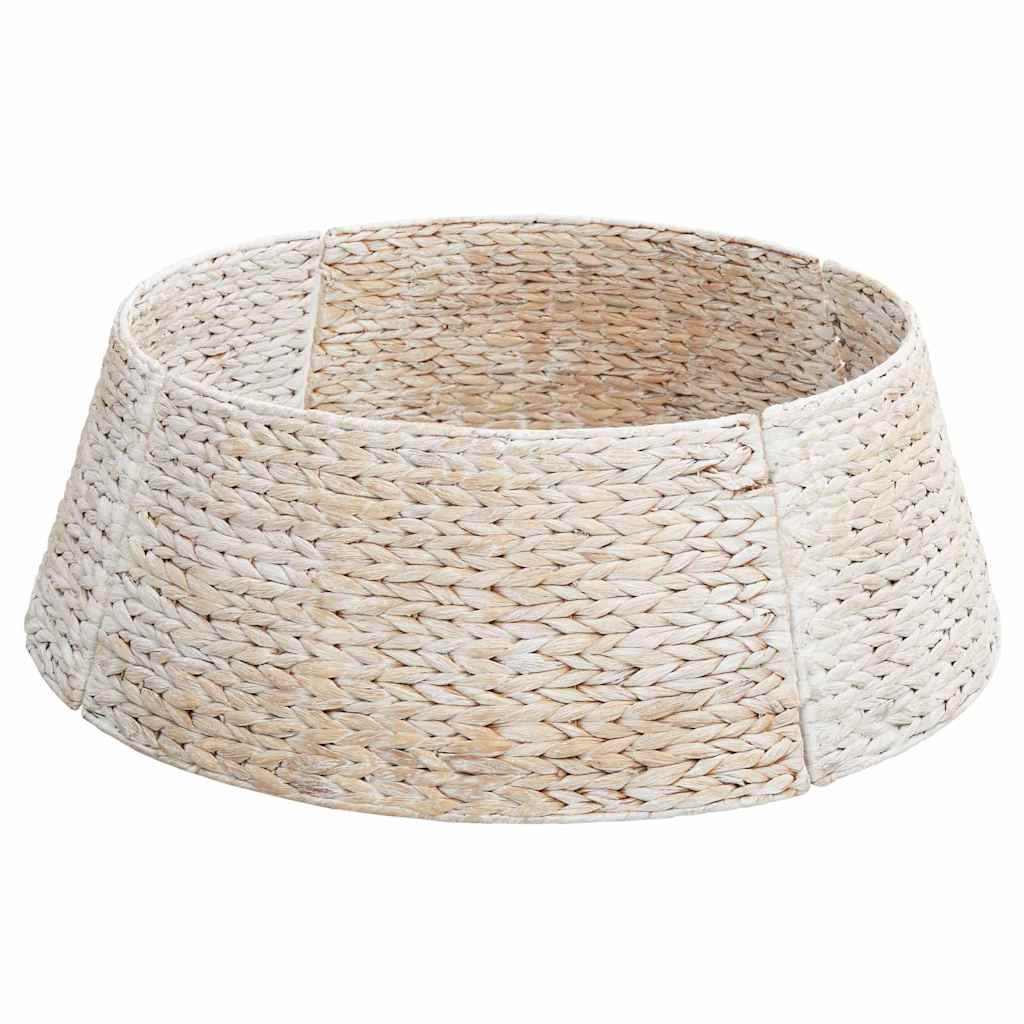 Collier de sapin de Noël Blanc 75 x 75 x 25 cm Jacinthe d'eau