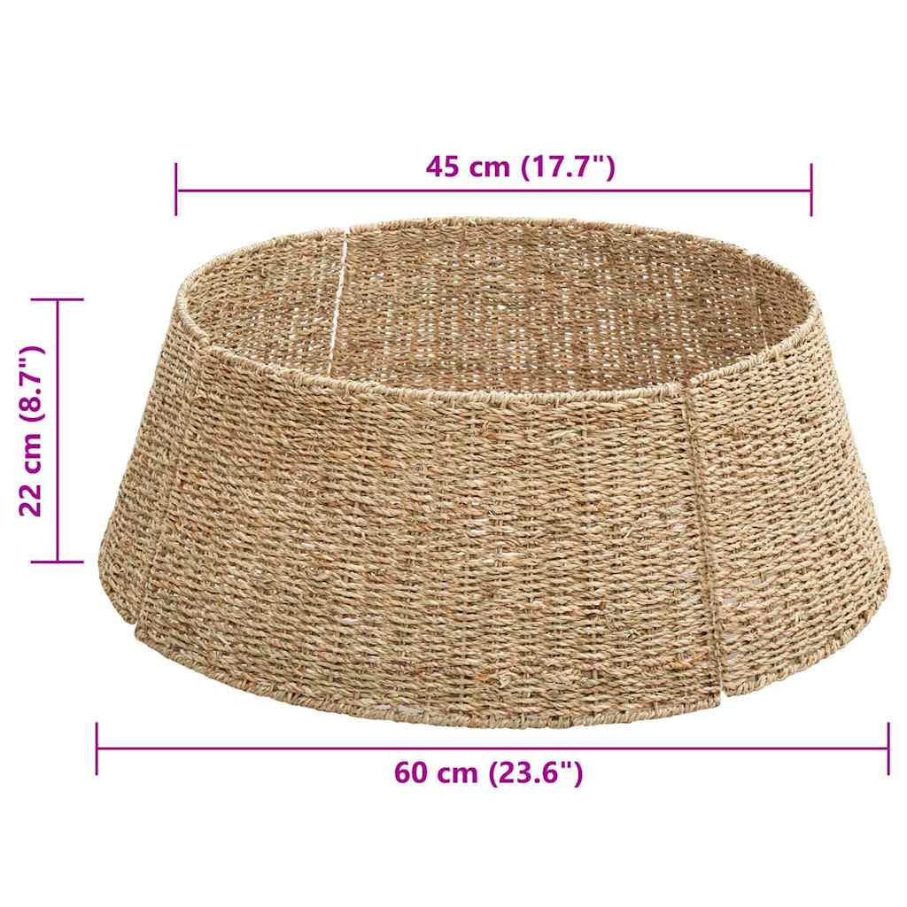 Collier de sapin de Noël Marron 60 x 60 x 22 cm - XIOS
