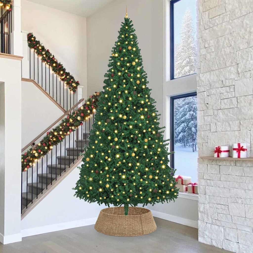 Collier de sapin de Noël Marron 105 x 105 x 28 cm - XIOS