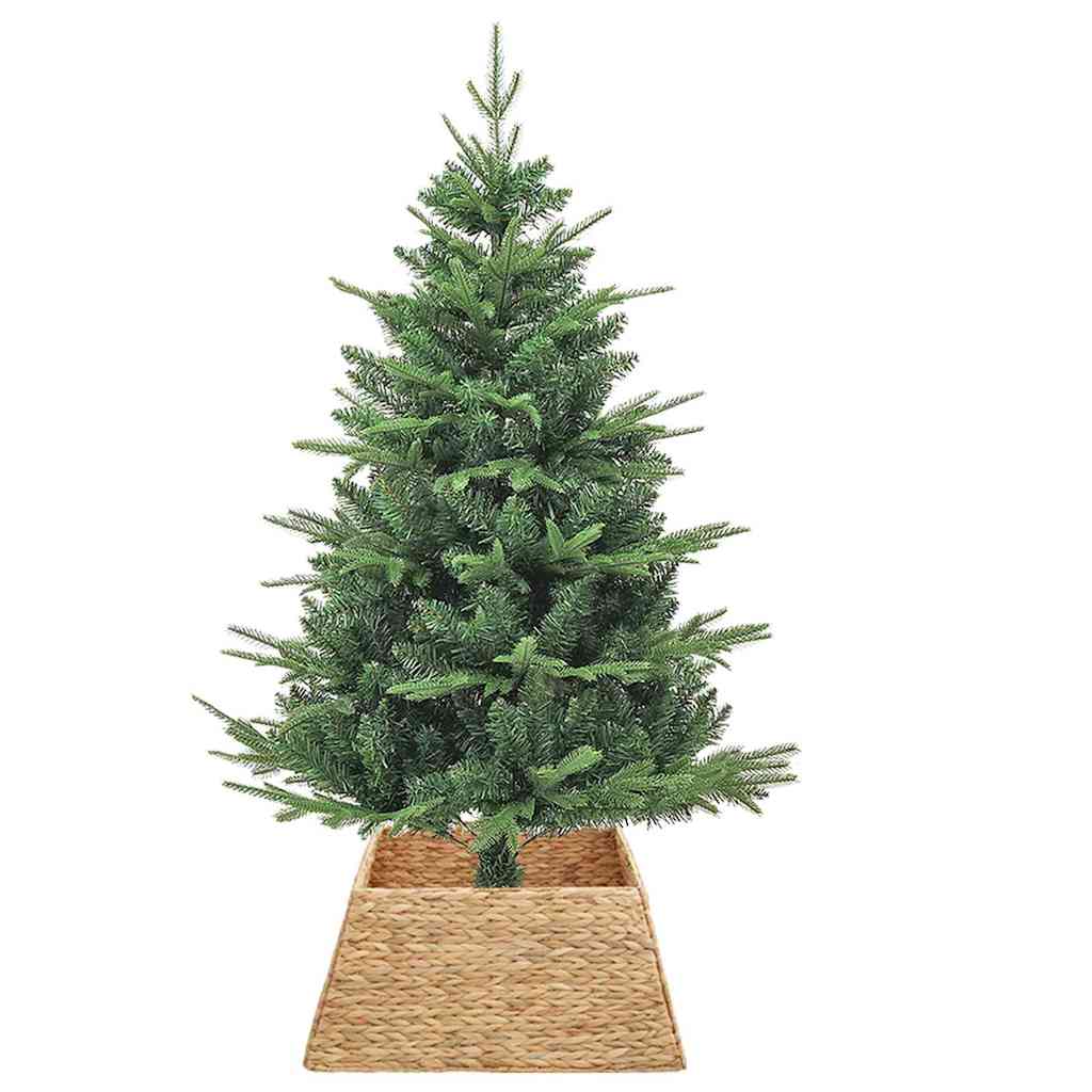 Collier de sapin de Noël Marron 70 x 70 x 28 cm Jacinthe d'eau - XIOS