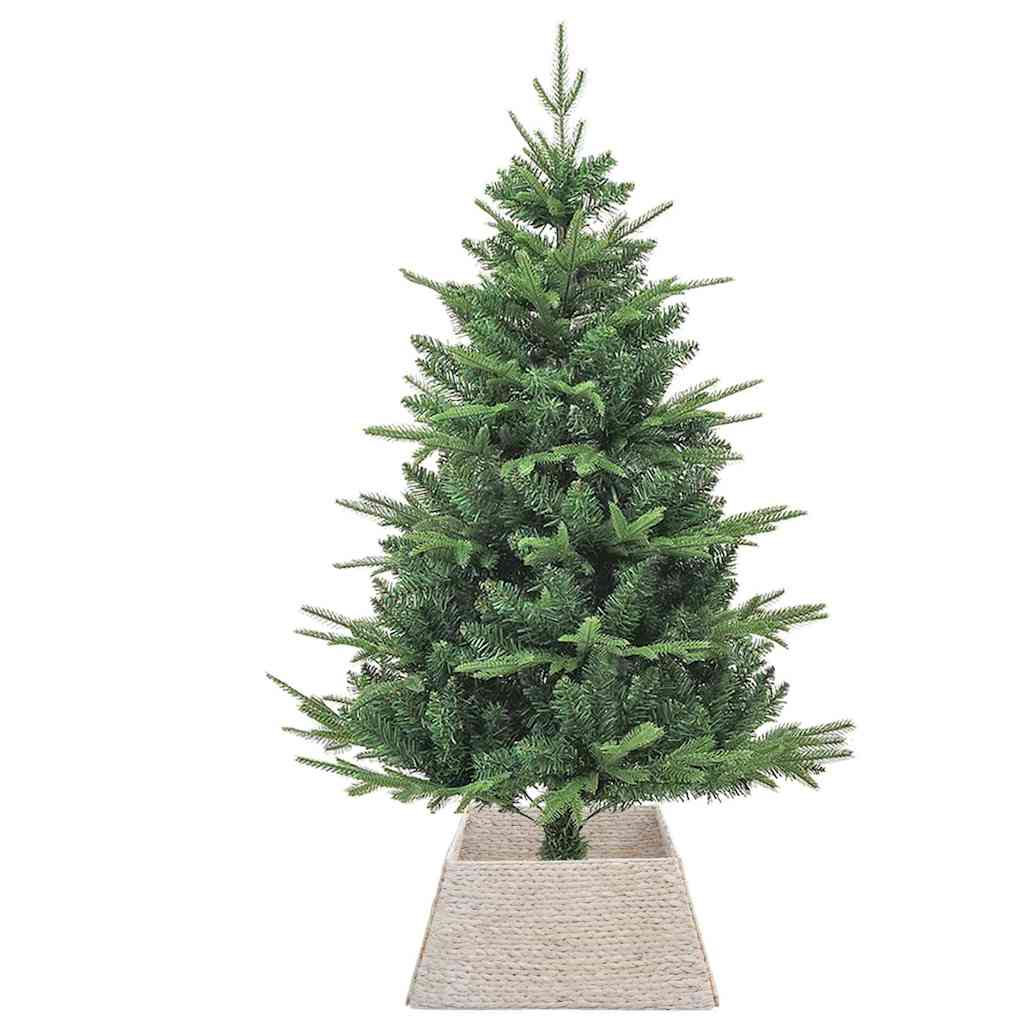 Collier de sapin de Noël Blanc 60 x 60 x 28 cm Jacinthe d'eau - XIOS