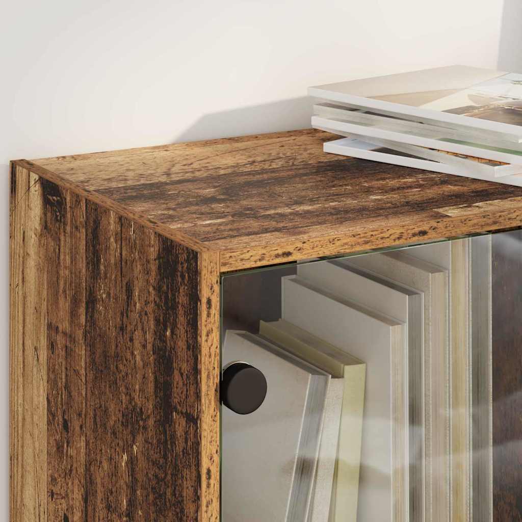 Haut Armoire Bois Ancien 68 x 37 x 142 cm Bois d'ingénierie - XIOS