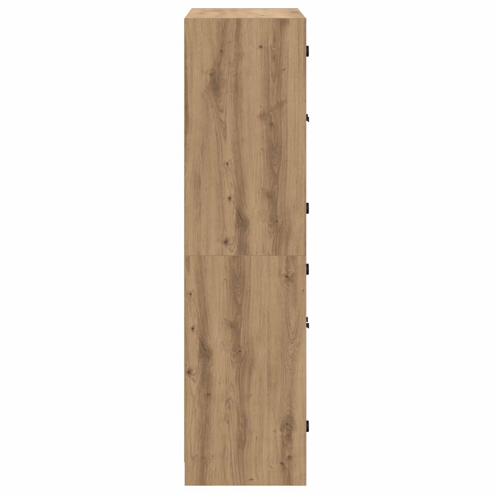 Haut Armoire Chêne artisanal 68 x 37 x 142 cm Bois d'ingénierie - XIOS