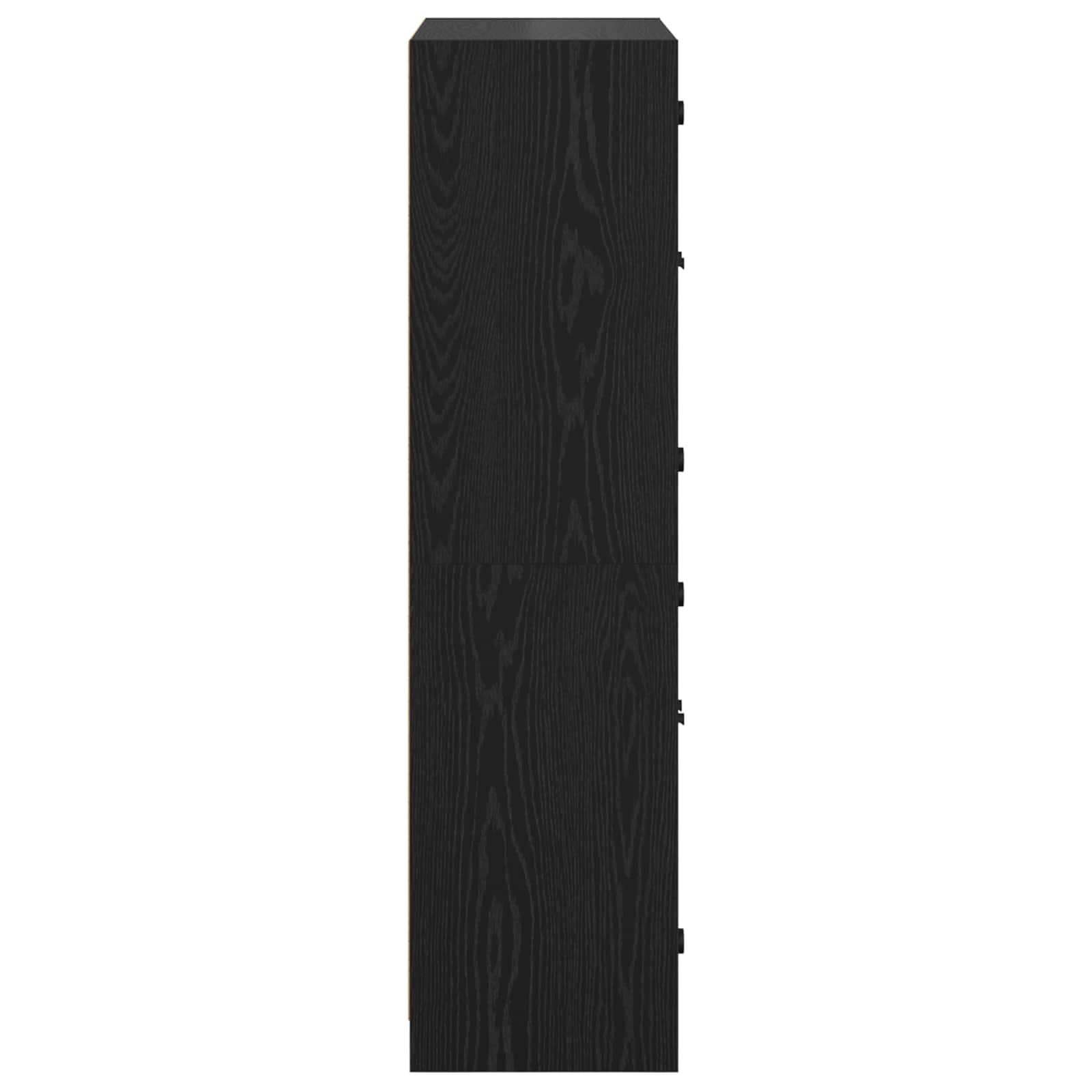 Haut Armoire Chêne noir 68 x 37 x 142 cm Bois d'ingénierie - XIOS