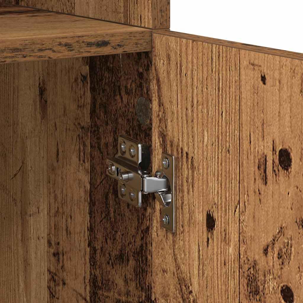 Haut Armoire Bois Ancien 80 x 42,5 x 185 cm Bois d'ingénierie - XIOS