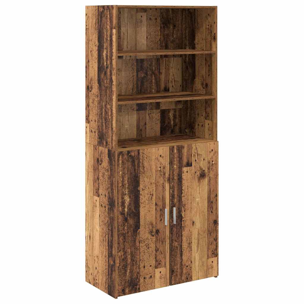 Haut Armoire Bois Ancien 80 x 42,5 x 185 cm Bois d'ingénierie - XIOS