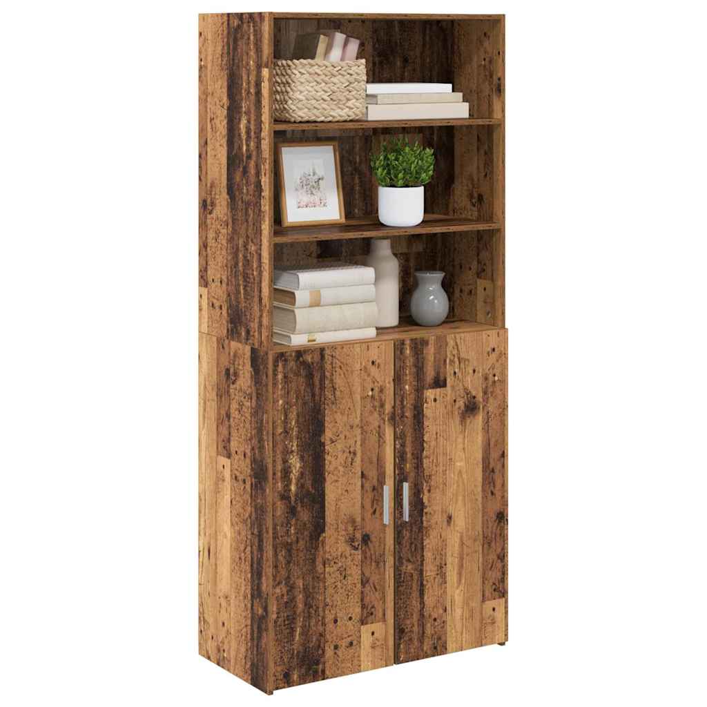 Haut Armoire Bois Ancien 80 x 42,5 x 185 cm Bois d'ingénierie - XIOS