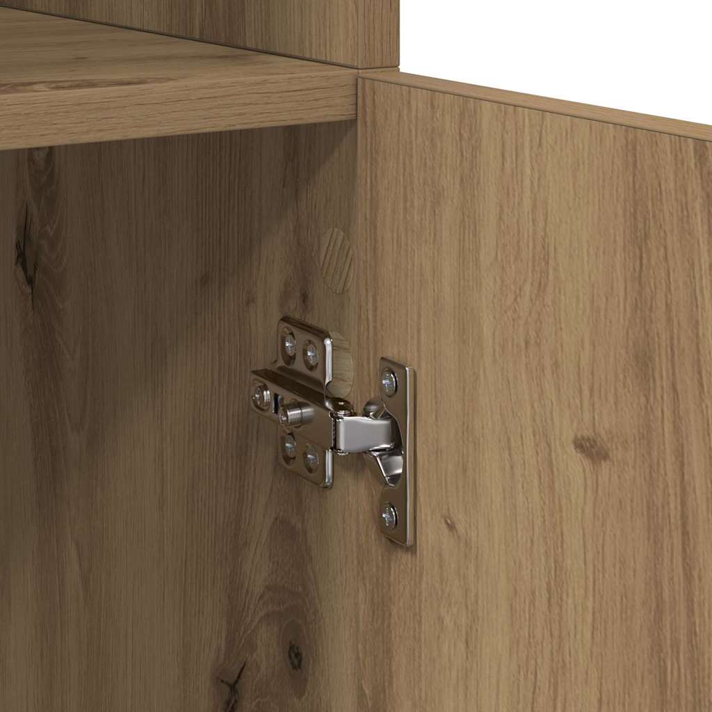 Haut Armoire Chêne artisanal 80 x 42,5 x 185 cm - XIOS