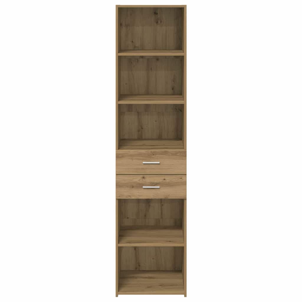Haut Armoire avec tiroir Chêne artisanal 45 x 42,5 x 185 cm - XIOS