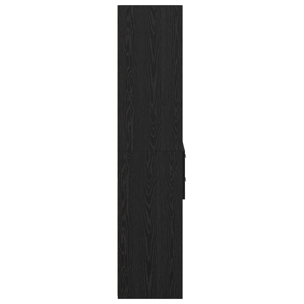 Haut Armoire Chêne noir 45 x 42,5 x 185 cm Bois d'ingénierie - XIOS