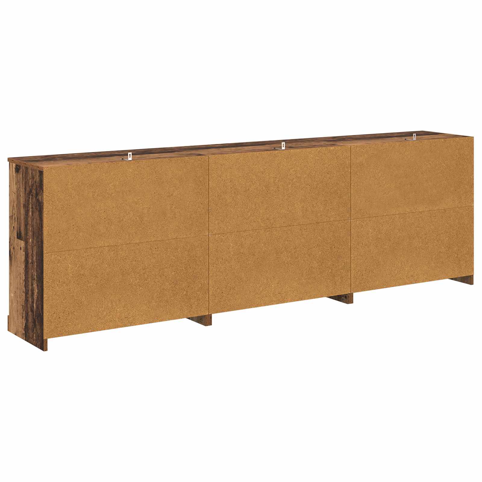 Buffets avec tiroir 3 pcs Bois ancien 210 x 35,5 x 67,5 cm - XIOS