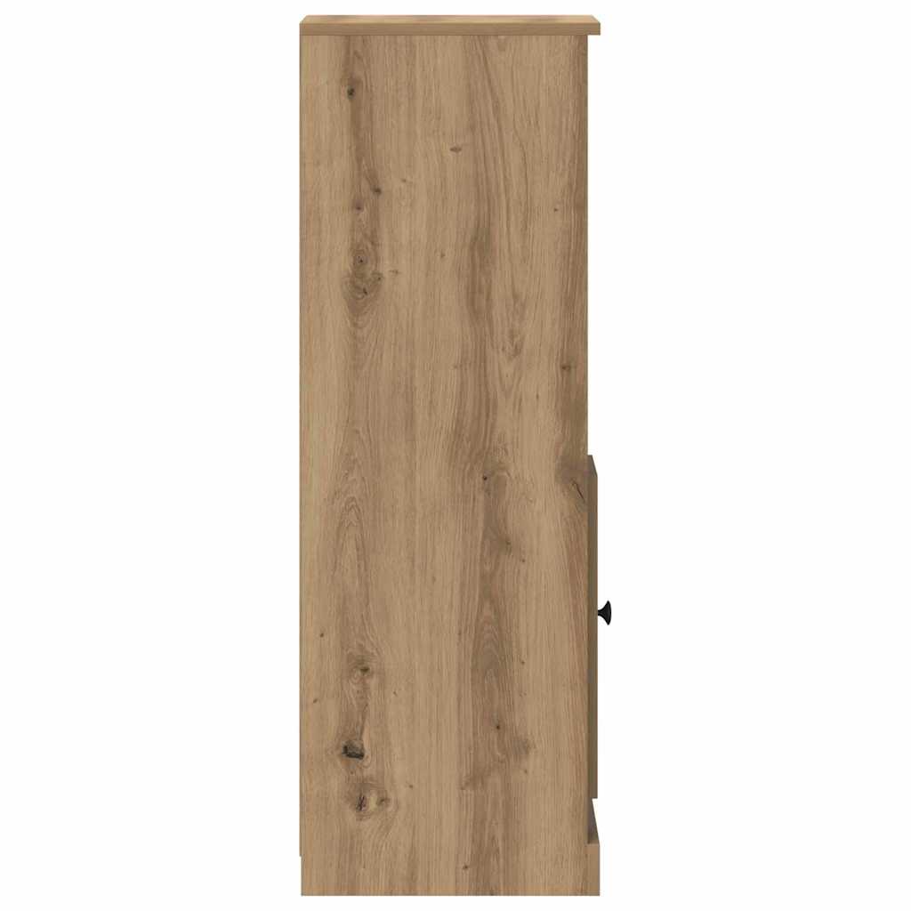Haut Armoire 3 pcs Chêne artisanal Bois d'ingénierie - XIOS