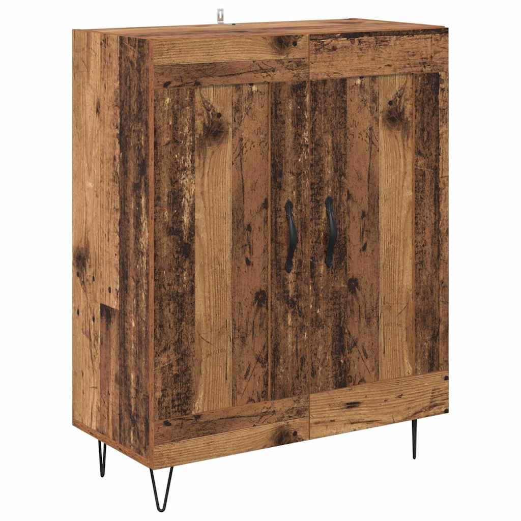 Haut Armoire Bois Ancien 69,5 x 34 x 180 cm Bois d'ingénierie - XIOS
