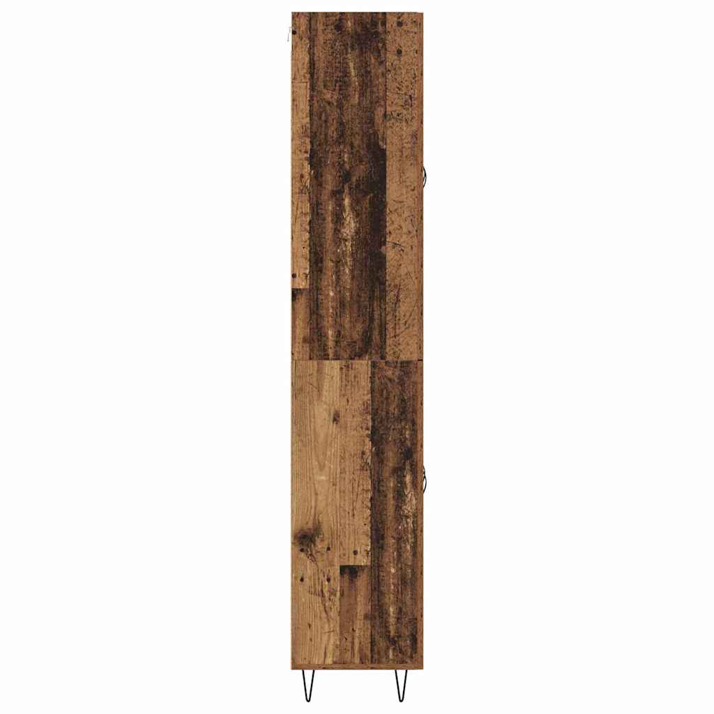 Haut Armoire Bois Ancien 69,5 x 34 x 180 cm Bois d'ingénierie - XIOS