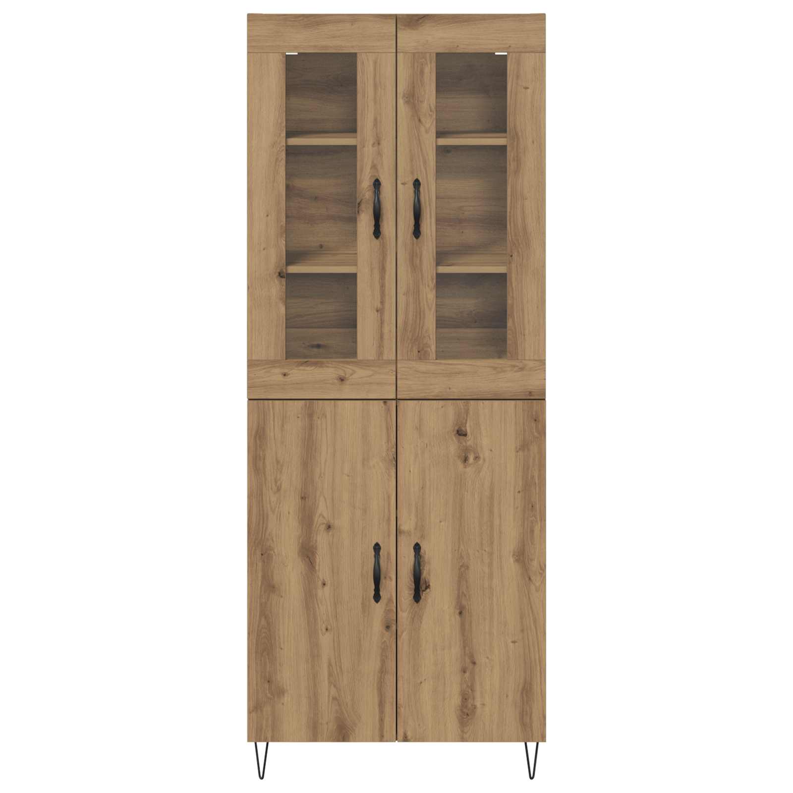 Haut Armoire Chêne artisanal 69,5 x 34 x 180 cm - XIOS