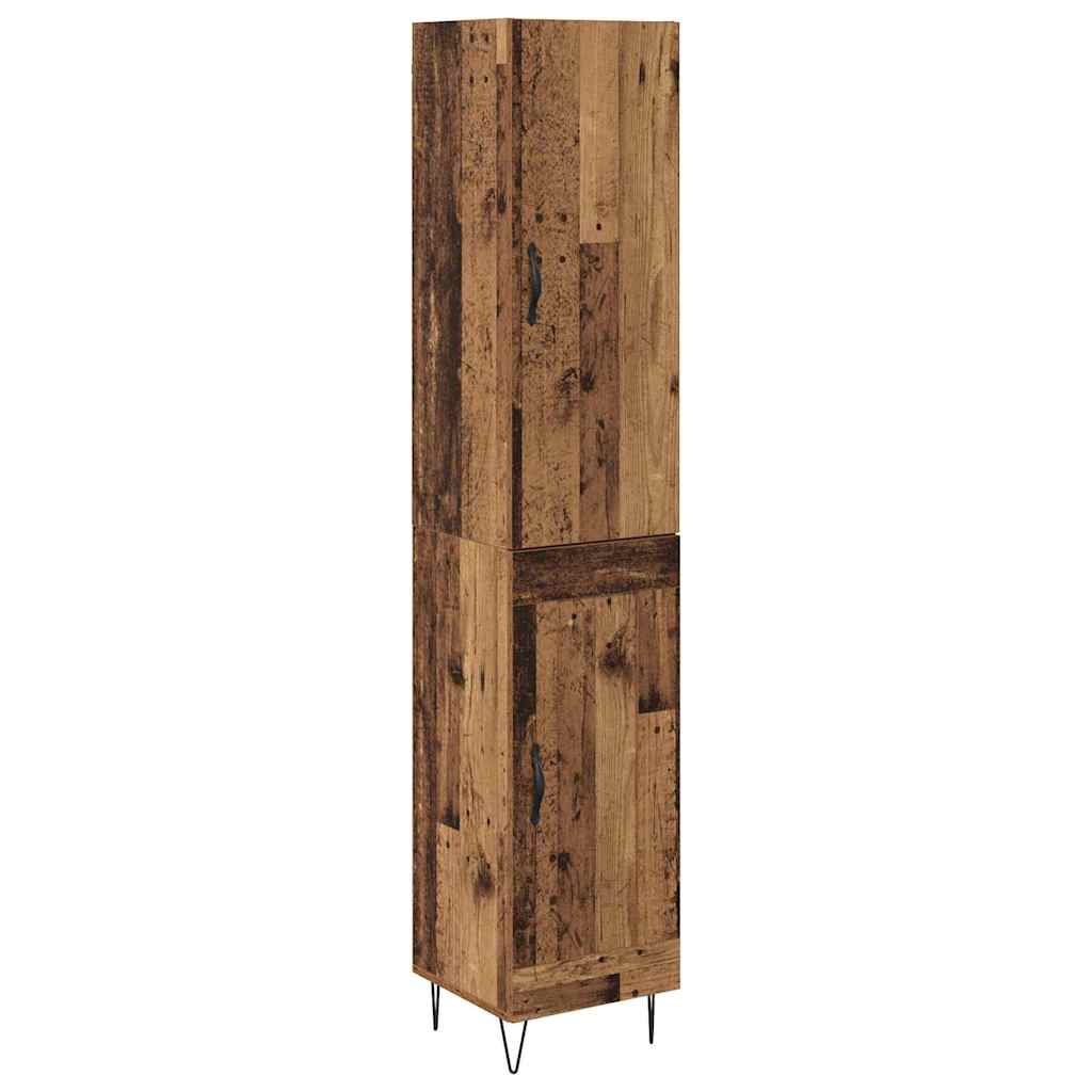 Haut Armoire Bois ancien 69,5 x 34 x 180 cm Bois d'ingénierie - XIOS