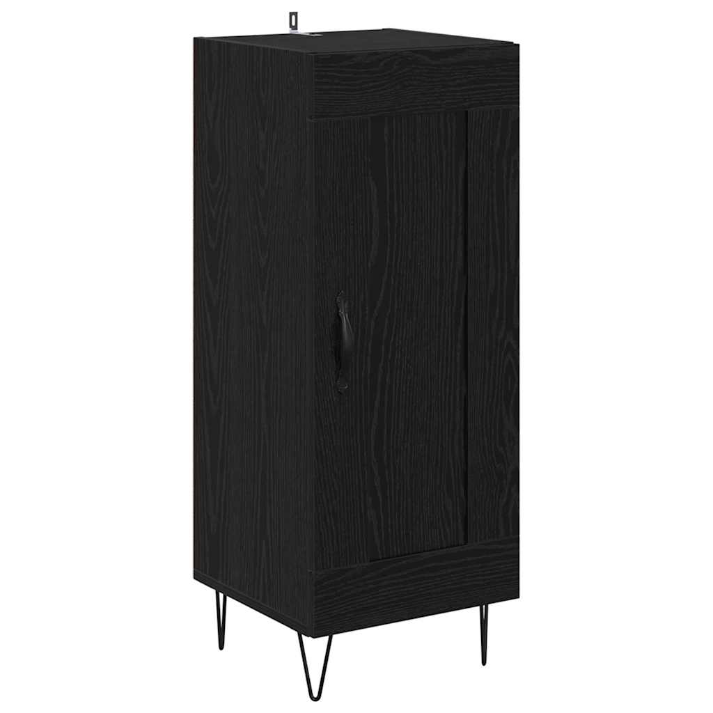 Haut Armoire Chêne noir 69,5 x 34 x 180 cm Bois d'ingénierie - XIOS