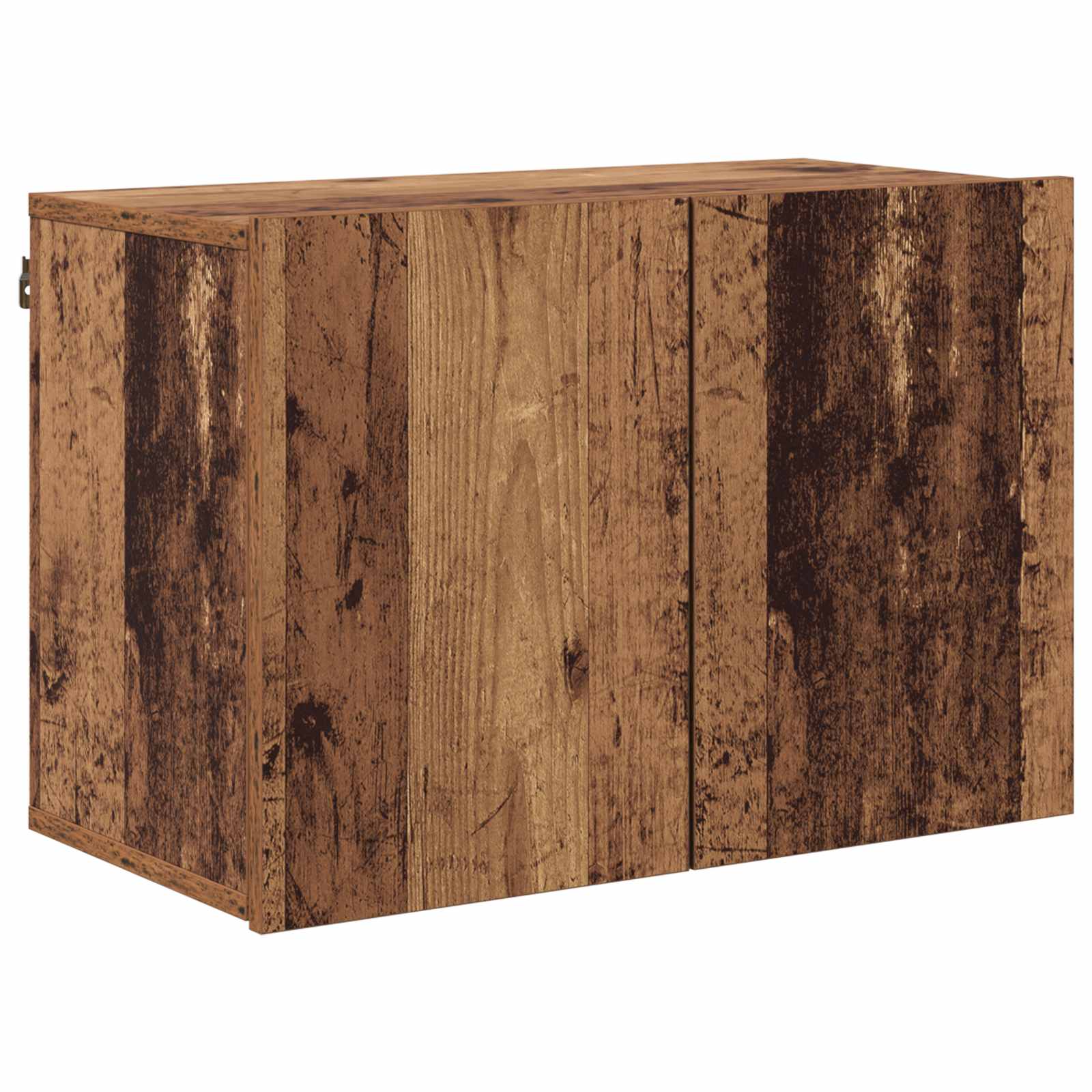 Unité murale de TV 5 pcs Bois Ancien Bois d'ingénierie - XIOS