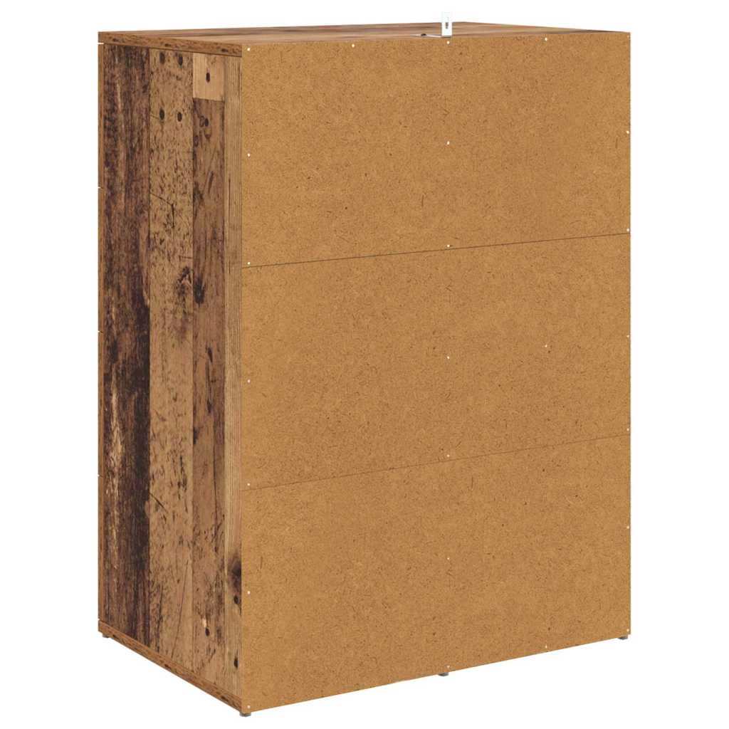 Buffets avec tiroir Corona 2 pcs Bois Ancien 59 x 39 x 80 cm - XIOS