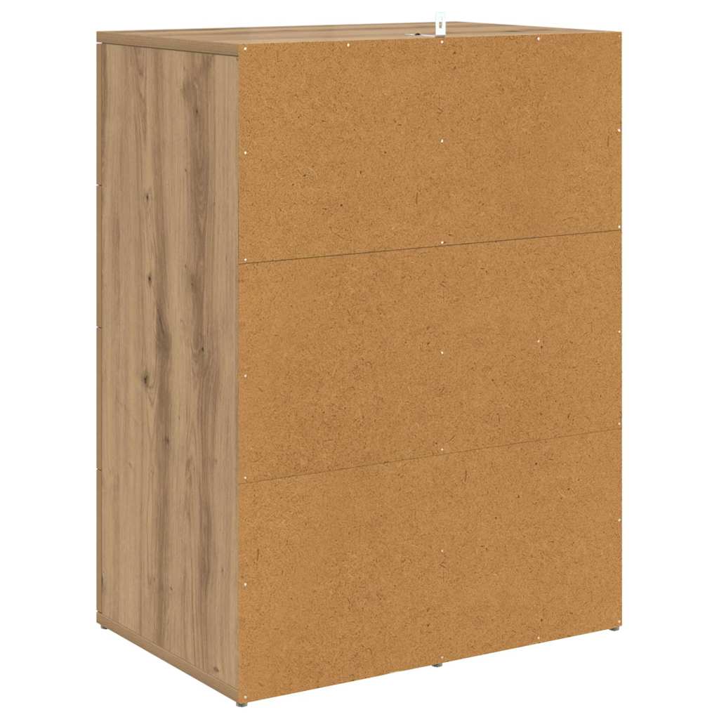 Buffets Corona 2 pcs Chêne artisanal 59 x 39 x 80 cm - XIOS