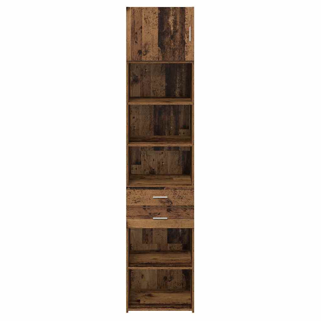Haut Armoire Bois Ancien 50 x 42,5 x 225 cm Bois d'ingénierie - XIOS
