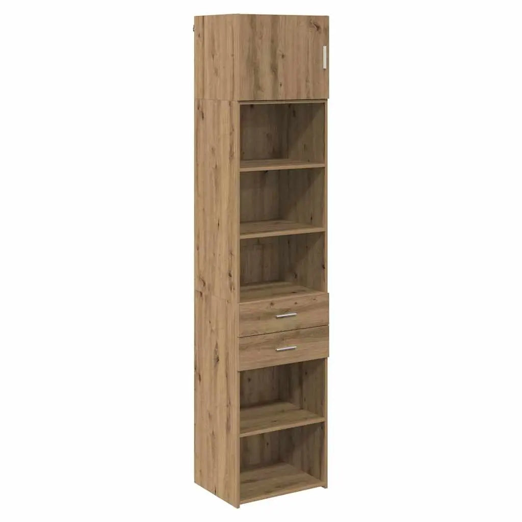 Haut Armoire Chêne artisanal 50 x 42,5 x 225 cm - XIOS