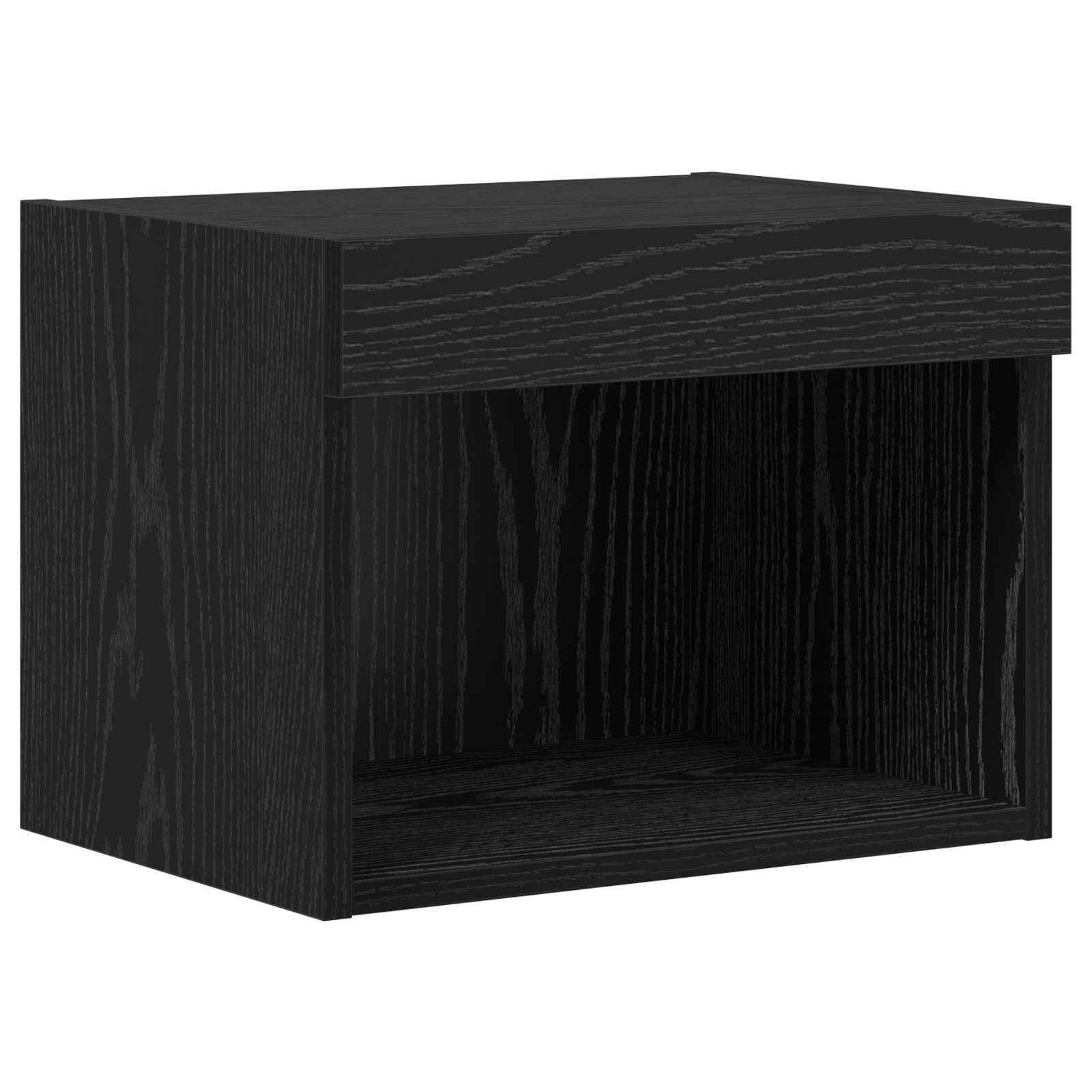 Meubles TV muraux 4 pcs Chêne noir Bois d'ingénierie - XIOS