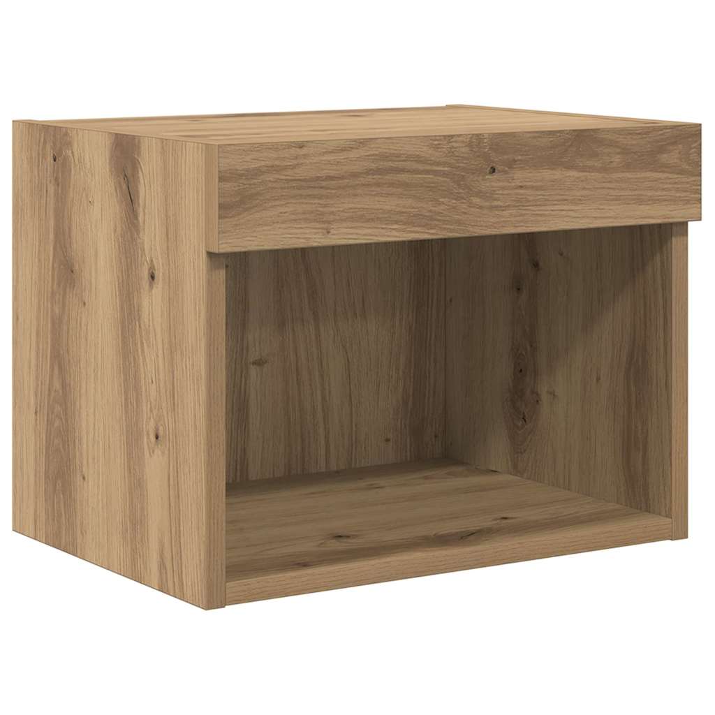 Meubles TV muraux 5 pcs Chêne noir 60 x 30 x 30 cm - XIOS