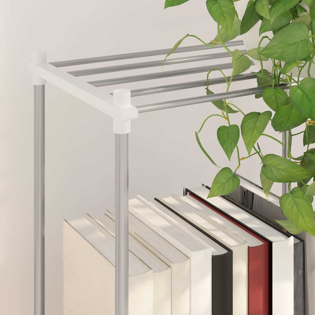 Étagère de rangement blanc 43 x 27 x 90 cm Aluminium - XIOS