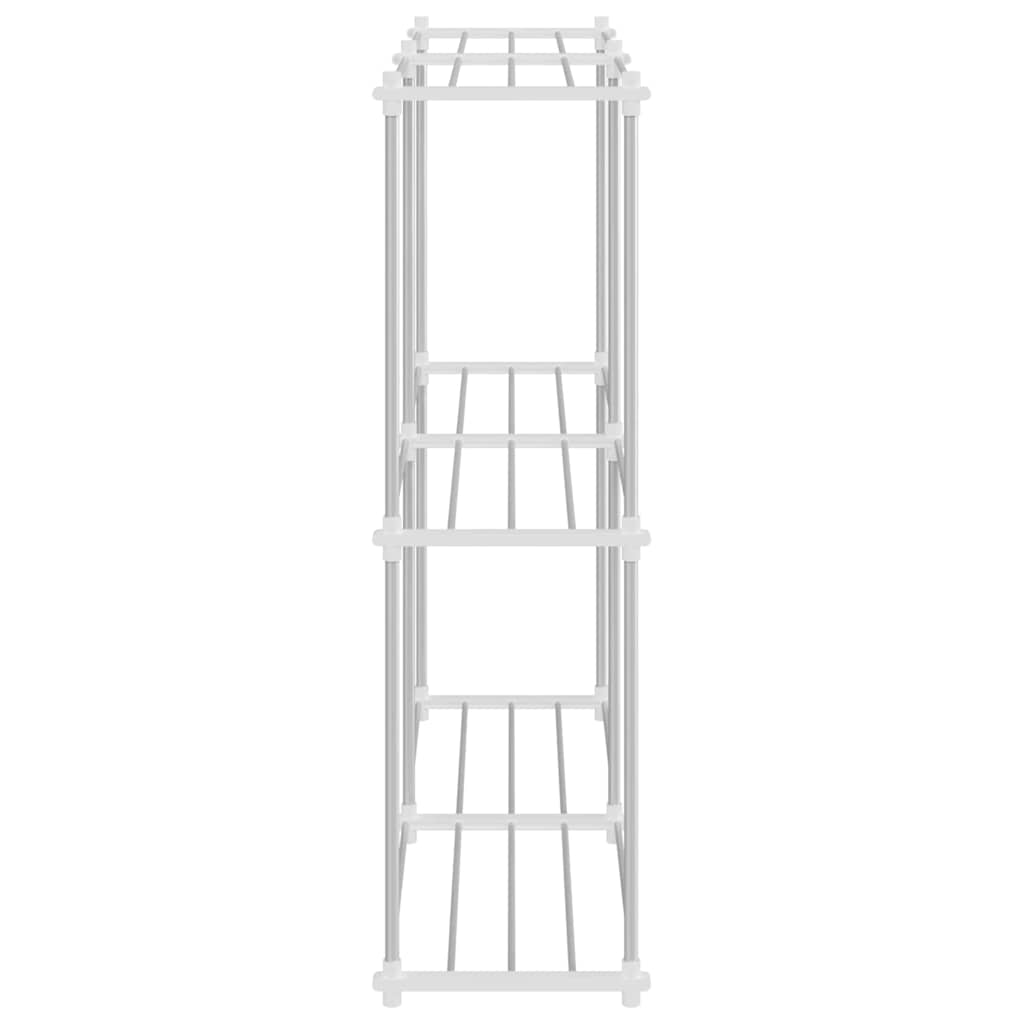 Étagère de rangement blanc 43 x 27 x 90 cm Aluminium - XIOS