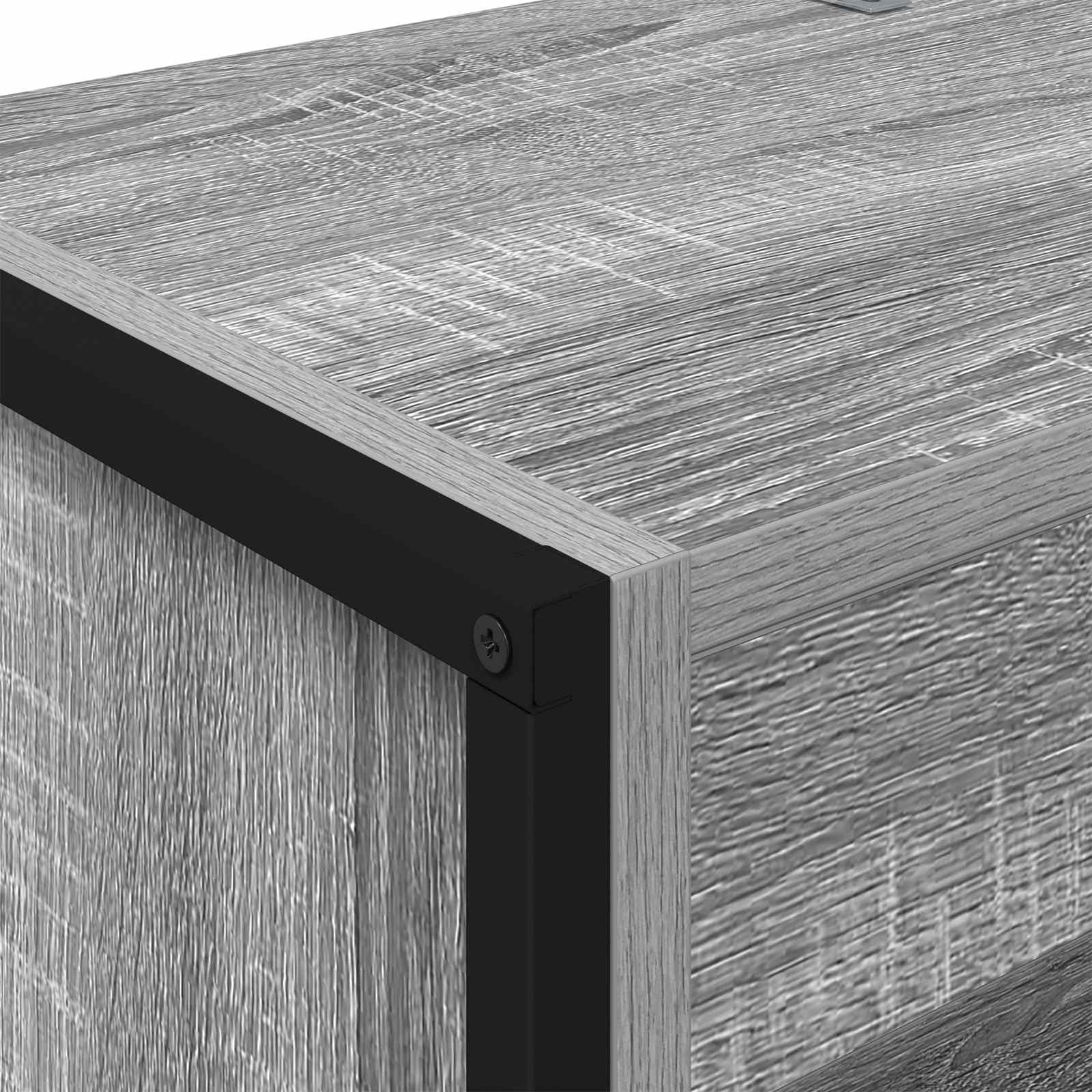 Bibliothèque 2 pcs Gris Sonoma 80 x 30 x 155 cm - XIOS