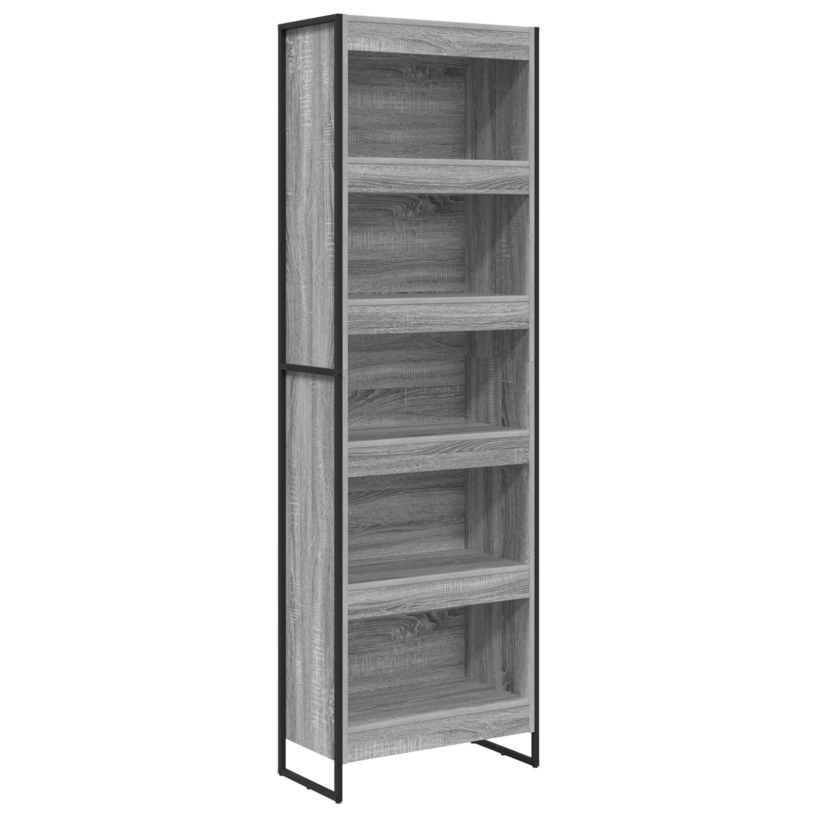 Bibliothèque 2 pcs Gris Sonoma 80 x 30 x 155 cm - XIOS