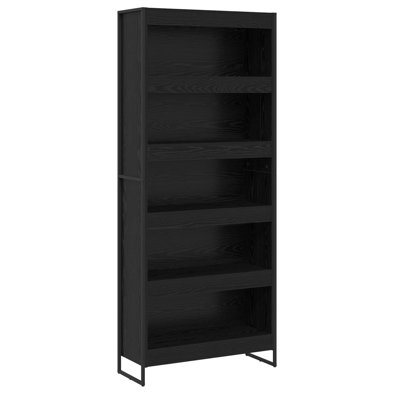 Bibliothèque 2 pcs Chêne noir 80 x 30 x 155 cm - XIOS