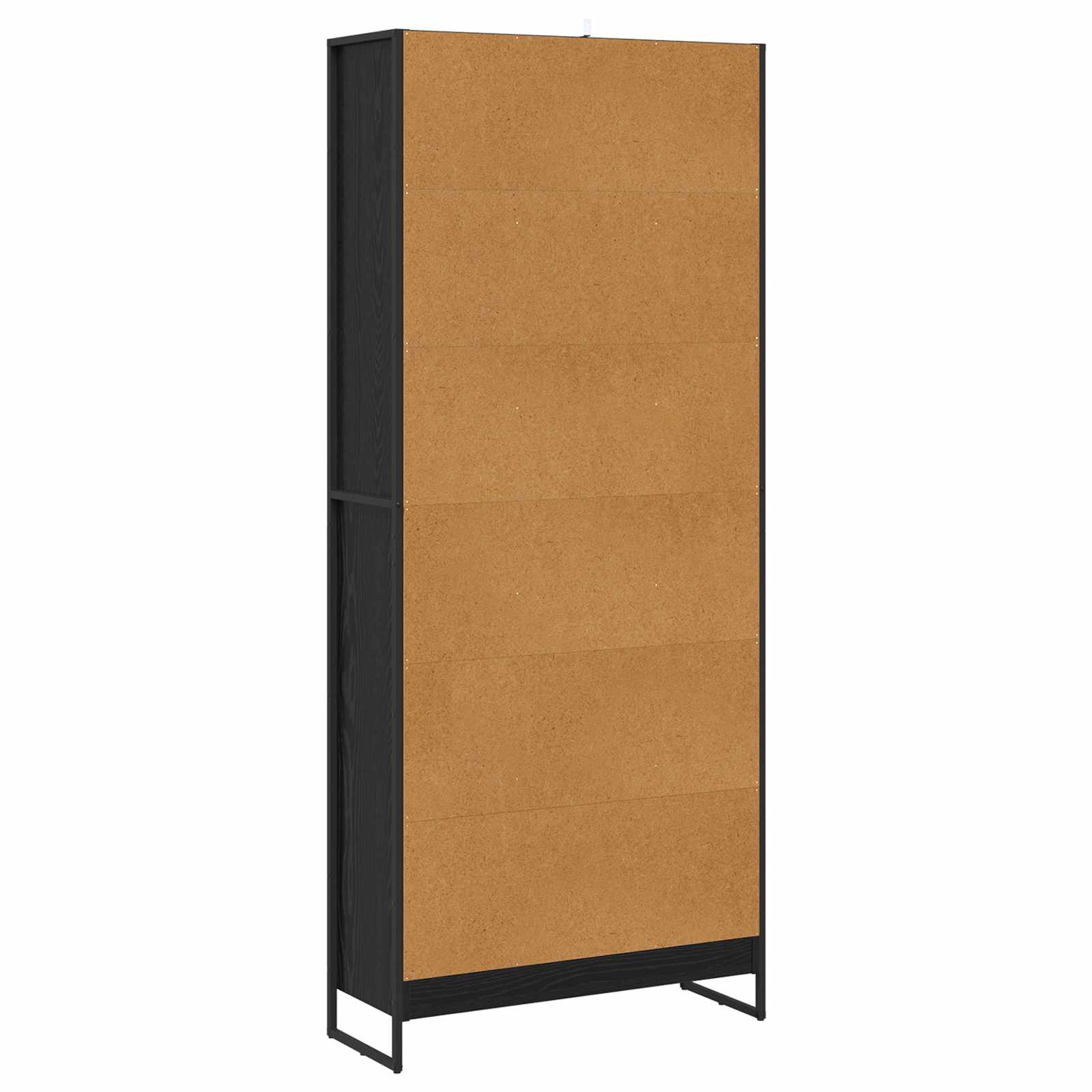 Bibliothèque 2 pcs Chêne noir 80 x 30 x 155 cm - XIOS