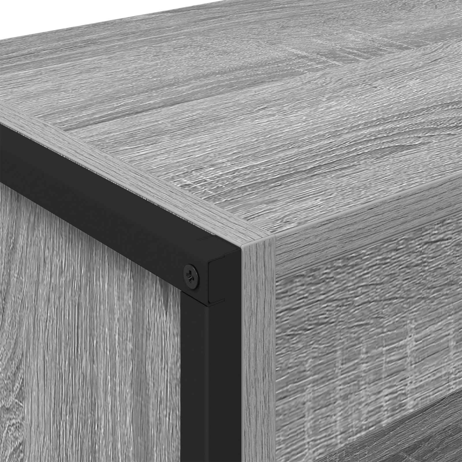 Bibliothèque 2 pcs Gris Sonoma 80 x 30 x 155 cm - XIOS