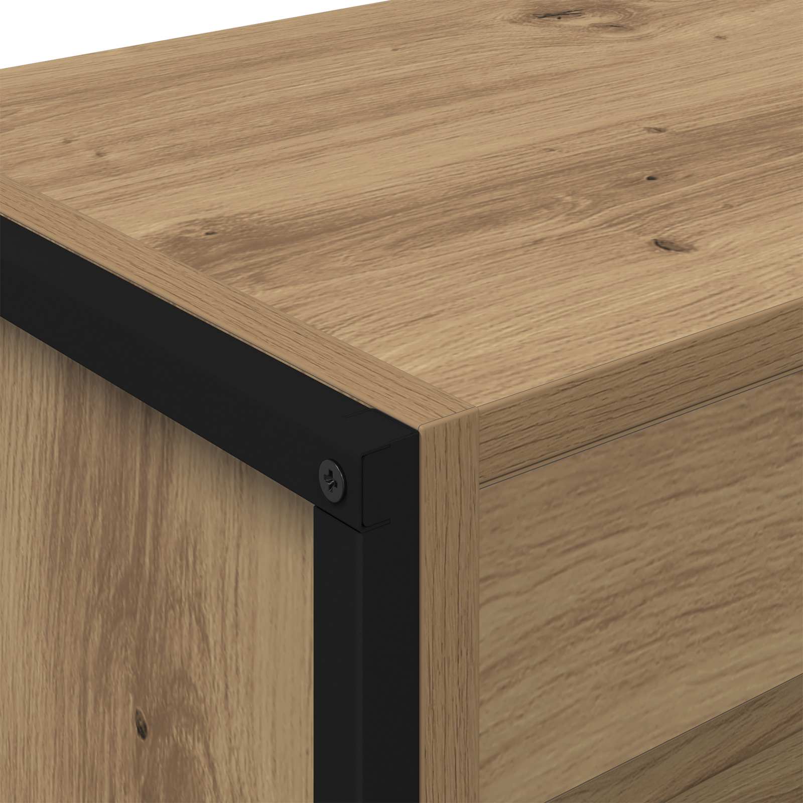 Bibliothèque 2 pcs Chêne artisan 80 x 30 x 155 cm - XIOS